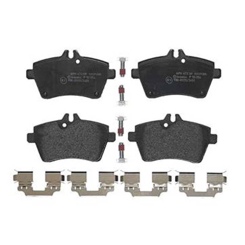 Remblokkenset Vooras Brembo premium
