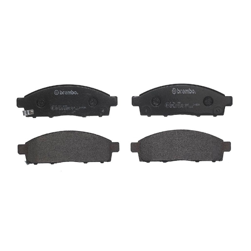 Remblokkenset Vooras Brembo premium