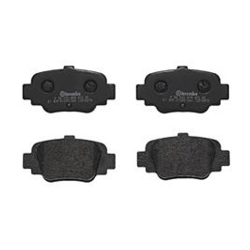 Remblokkenset Achteras Brembo premium