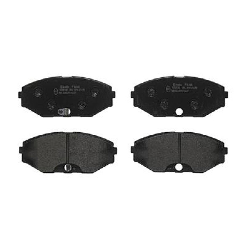Remblokkenset Vooras Brembo premium