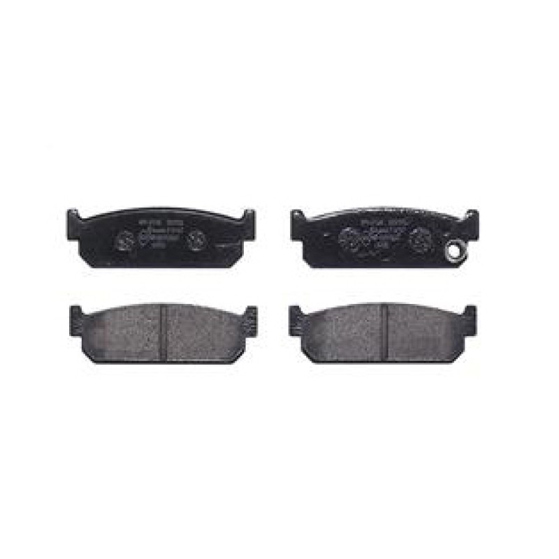 Remblokkenset Achteras Brembo premium