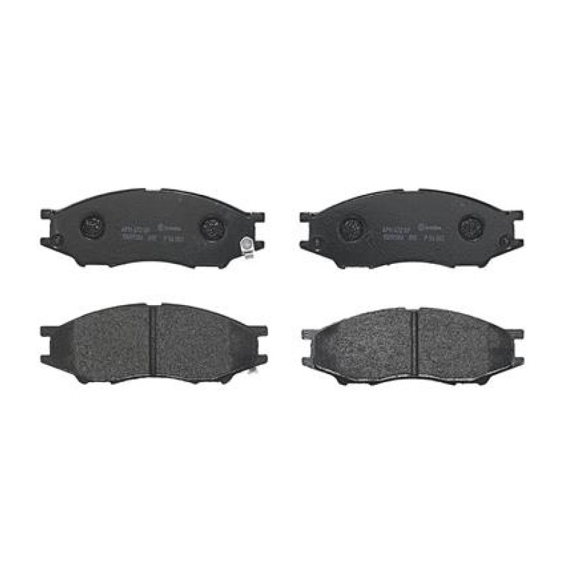 Remblokkenset Vooras Brembo premium