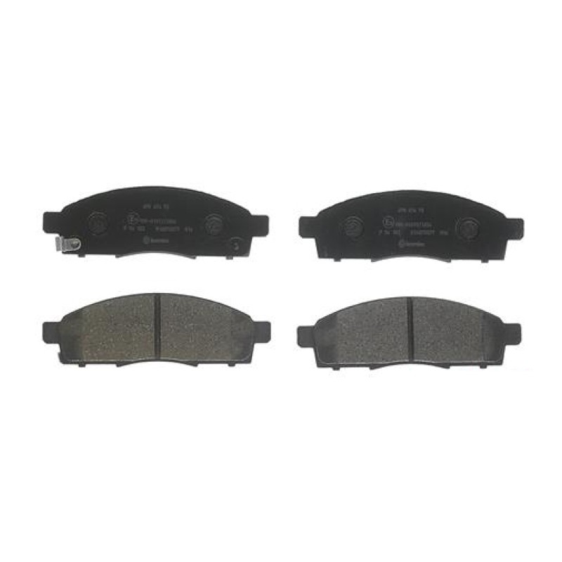 Remblokkenset Vooras Brembo premium