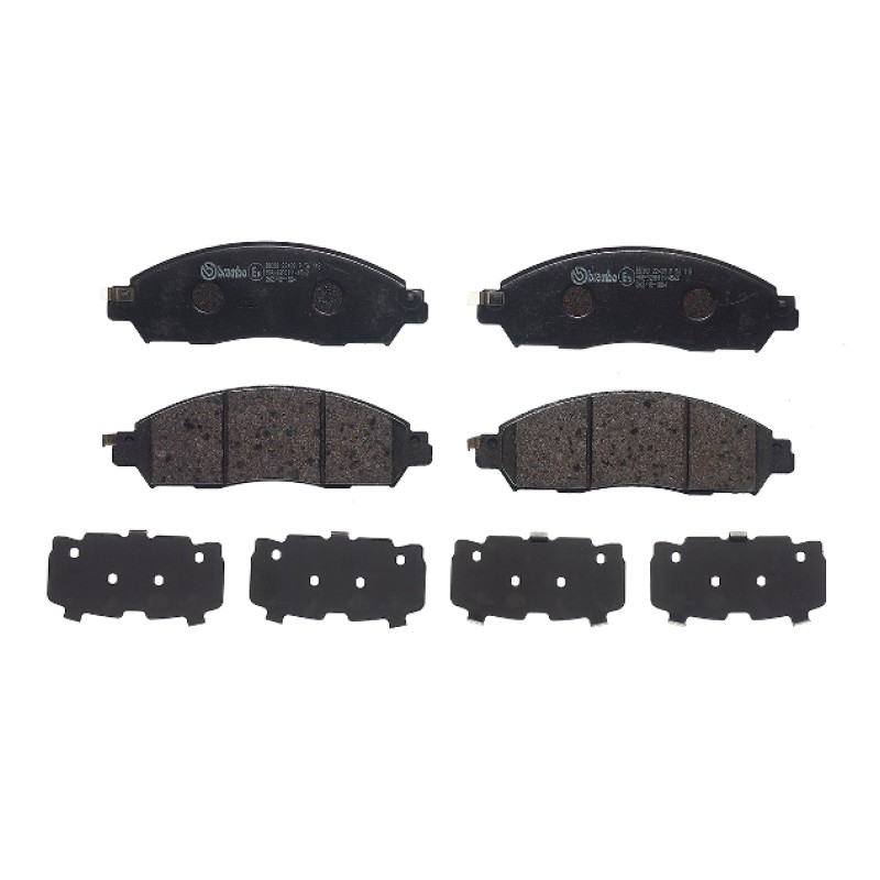 Remblokkenset Vooras Brembo premium
