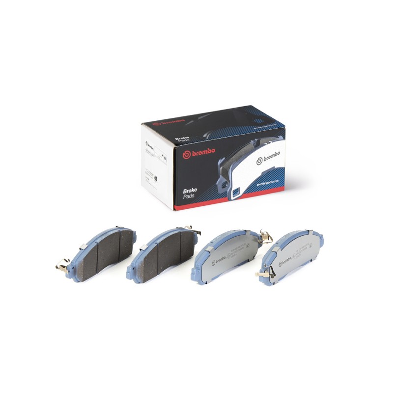 Remblokkenset Vooras Brembo premium