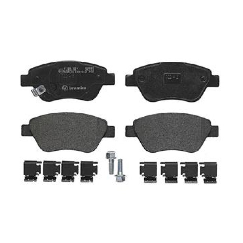 Remblokkenset Vooras Brembo premium