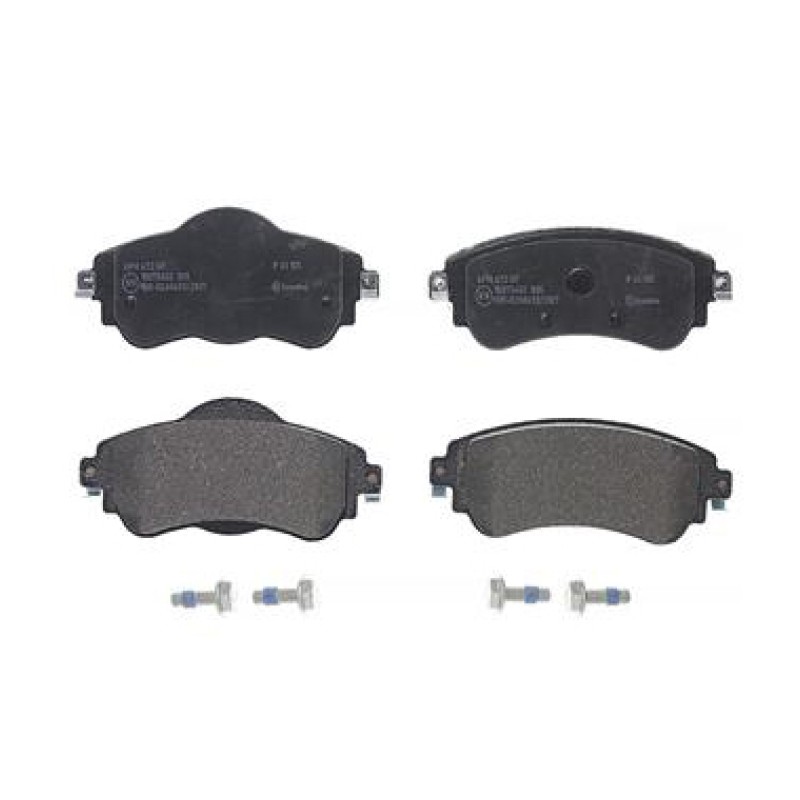 Remblokkenset Vooras Brembo premium