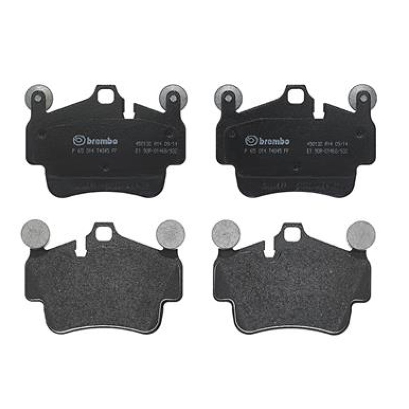 Remblokkenset Vooras Brembo premium