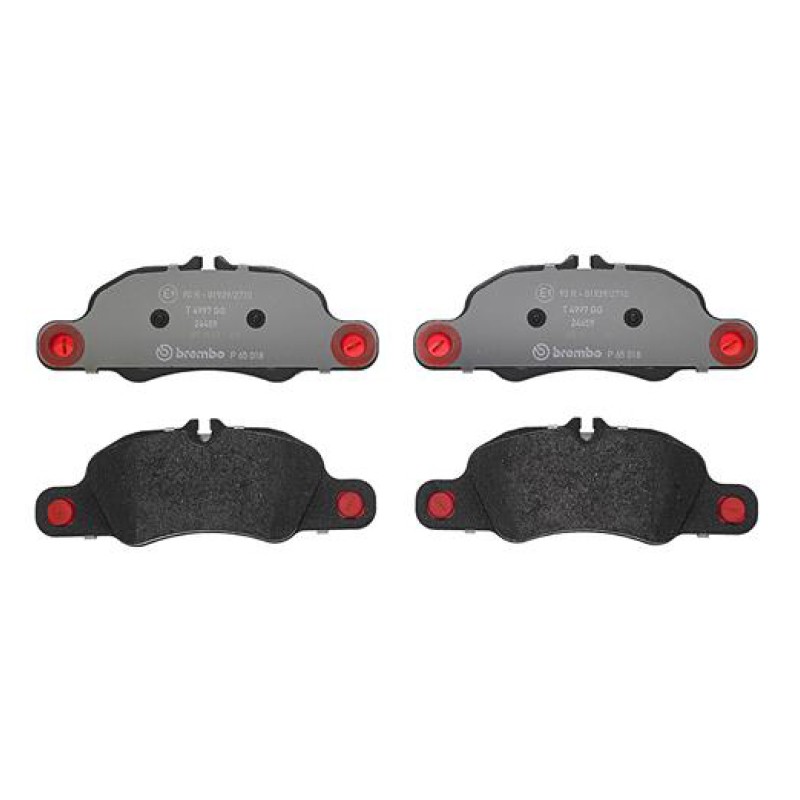 Remblokkenset Vooras Brembo premium