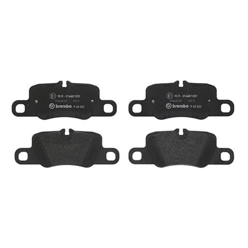 Remblokkenset Achteras Brembo premium