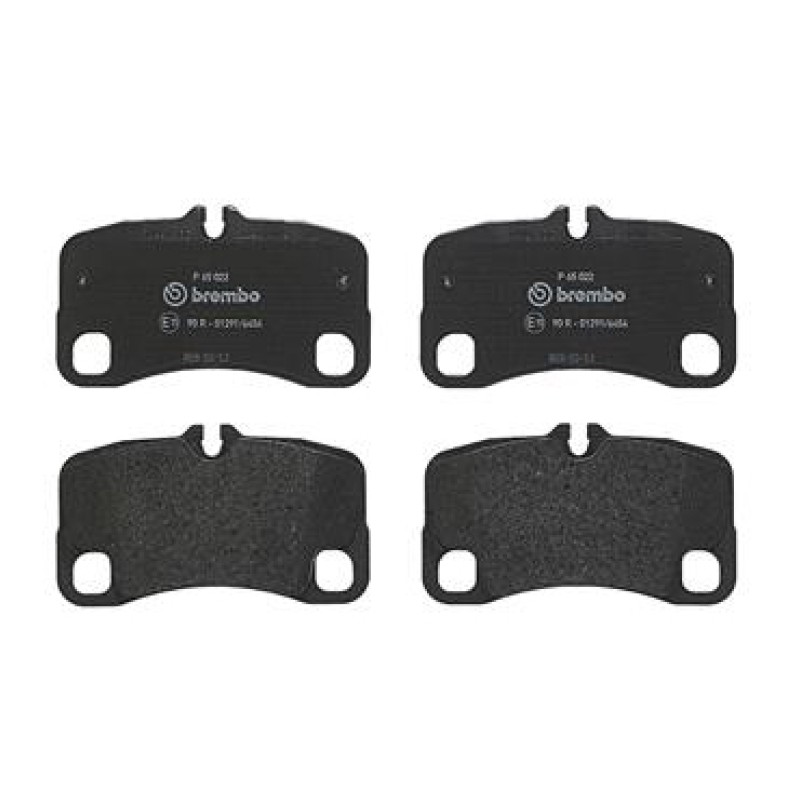 Remblokkenset Achteras Brembo premium