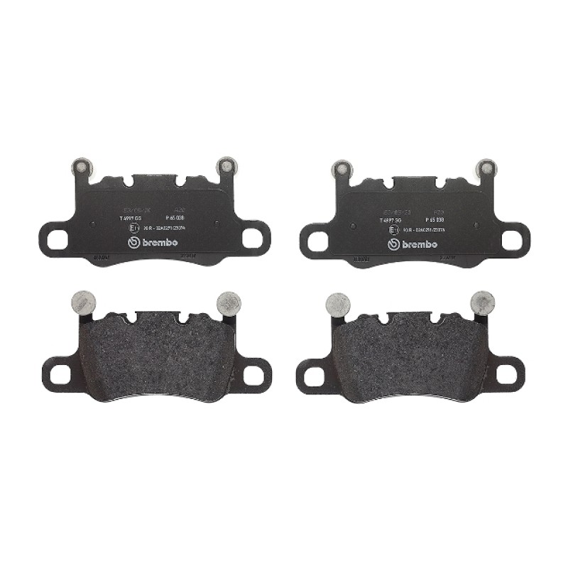 Remblokkenset Achteras Brembo premium