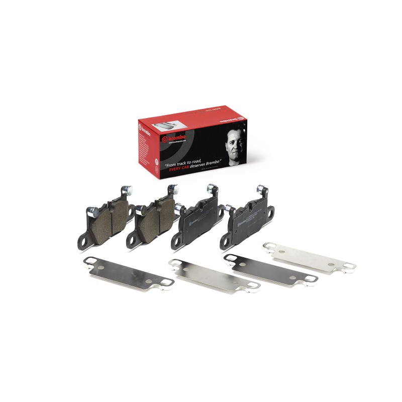 Remblokkenset Achteras Brembo premium