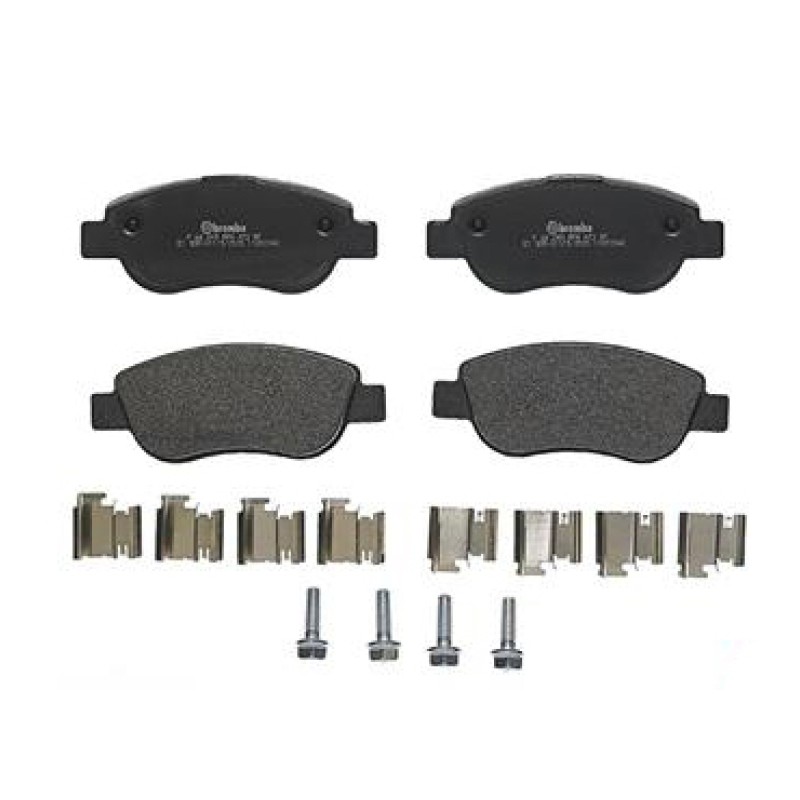 Remblokkenset Vooras Brembo premium