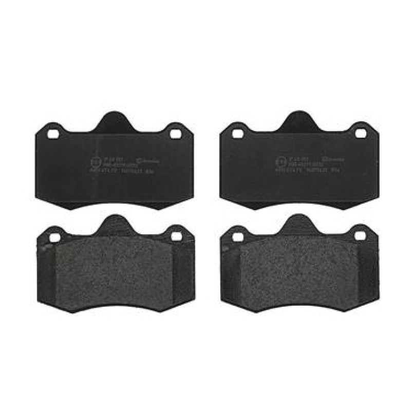 Remblokkenset Vooras Brembo premium