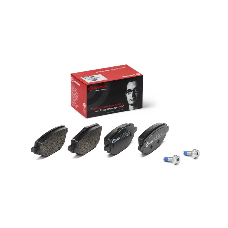 Remblokkenset Achteras Brembo premium