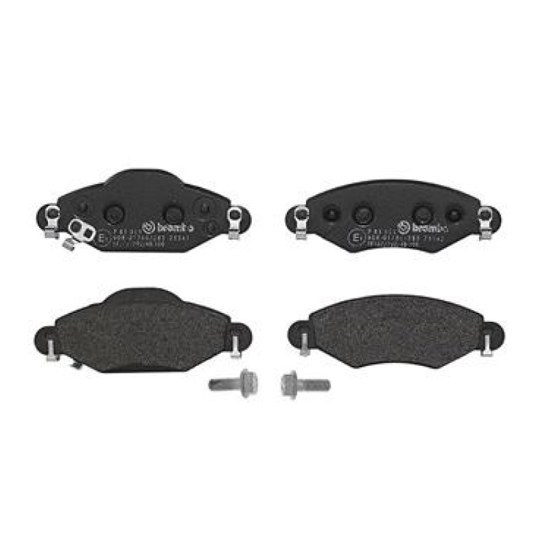 Remblokkenset Vooras Brembo premium
