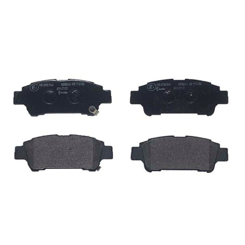 Remblokkenset Achteras Brembo premium