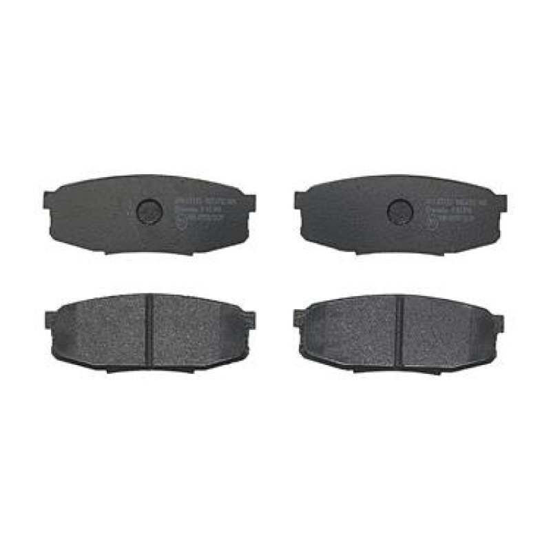 Remblokkenset Achteras Brembo premium
