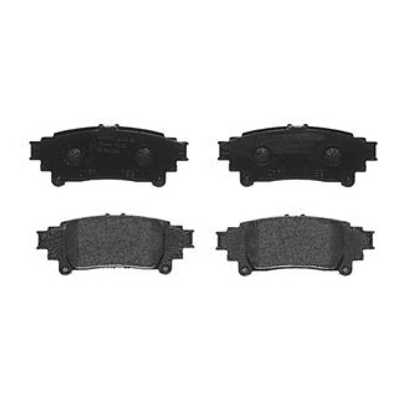 Remblokkenset Achteras Brembo premium