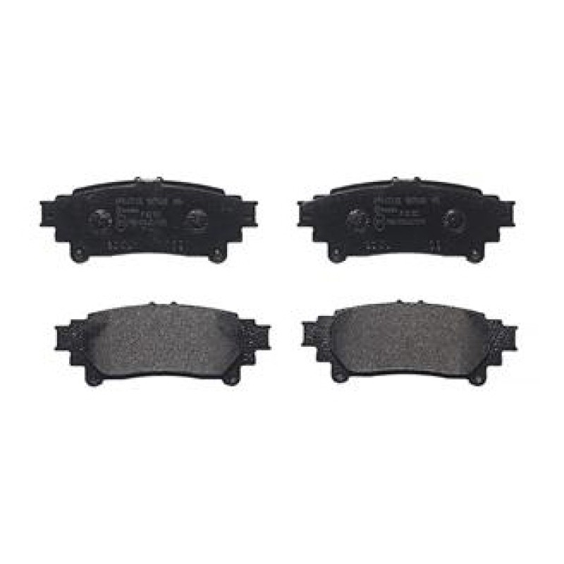 Remblokkenset Achteras Brembo premium