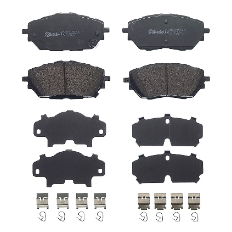 Remblokkenset Vooras Brembo premium