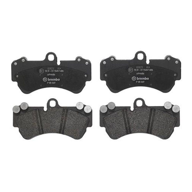 Remblokkenset Vooras Brembo premium