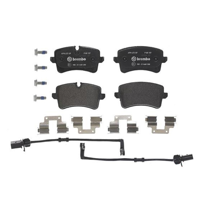 Remblokkenset Achteras Brembo premium