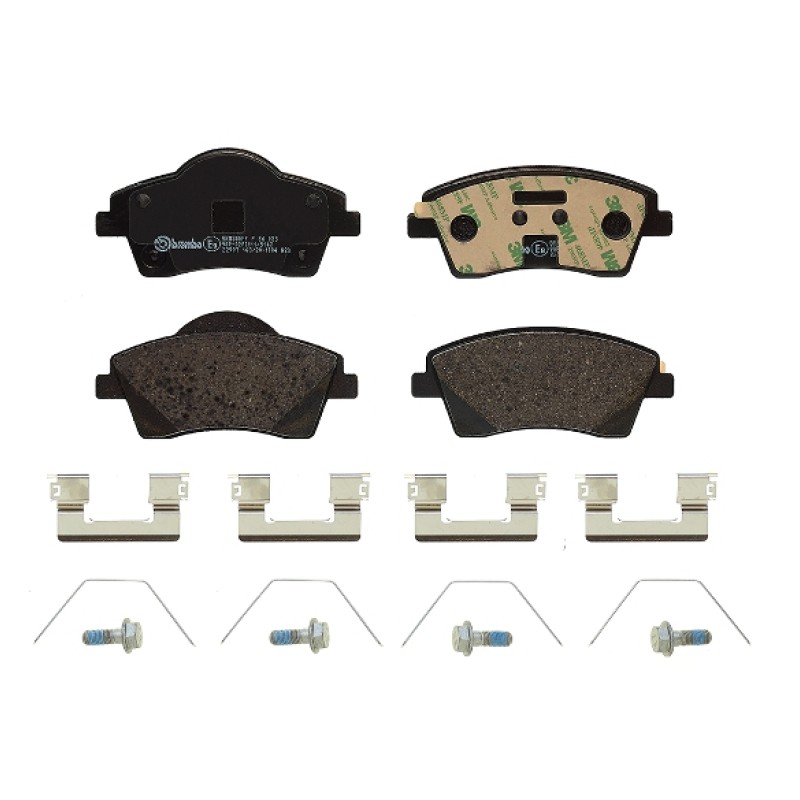 Remblokkenset Vooras Brembo premium