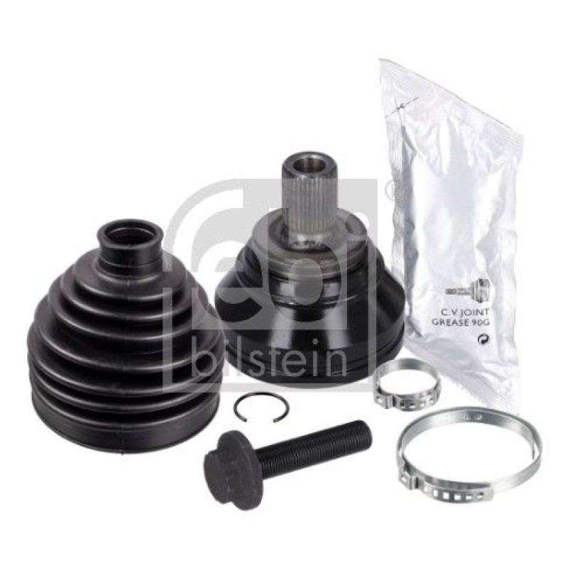 Homokineet reparatie set, aandrijfas Vooras links, Wielzijde