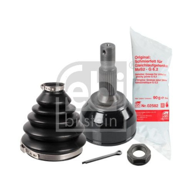 Homokineet reparatie set, aandrijfas Vooras, Wielzijde