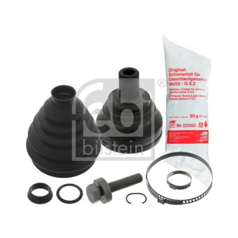 Homokineet reparatie set, aandrijfas Vooras, Wielzijde