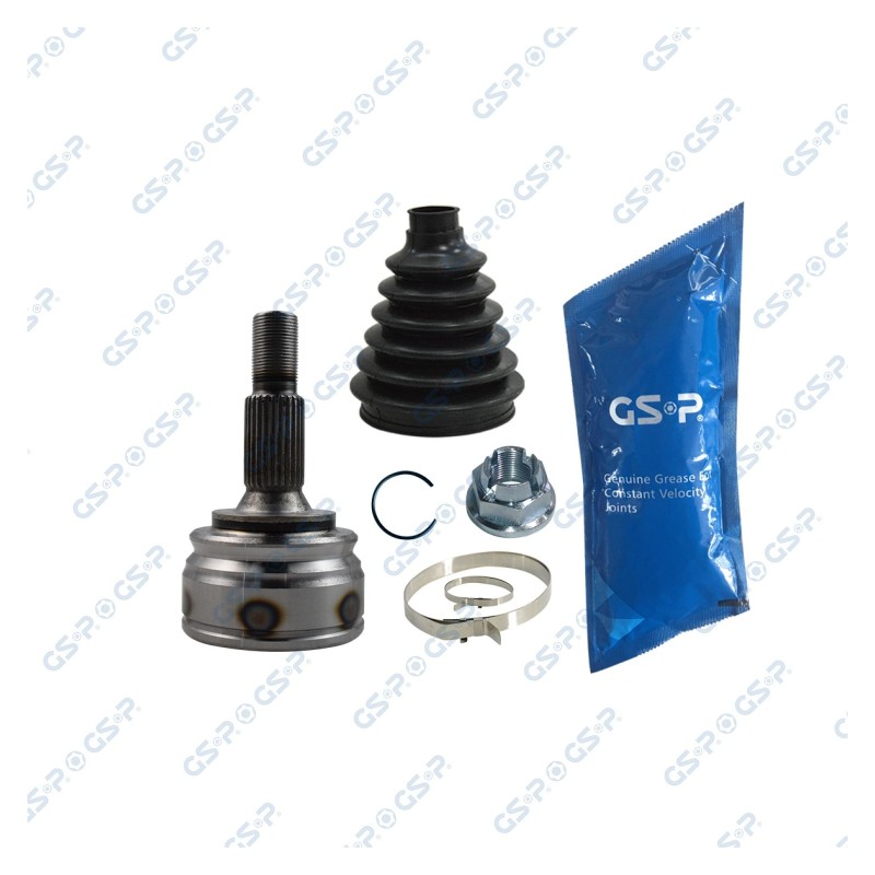 Homokineet reparatie set, aandrijfas Vooras links