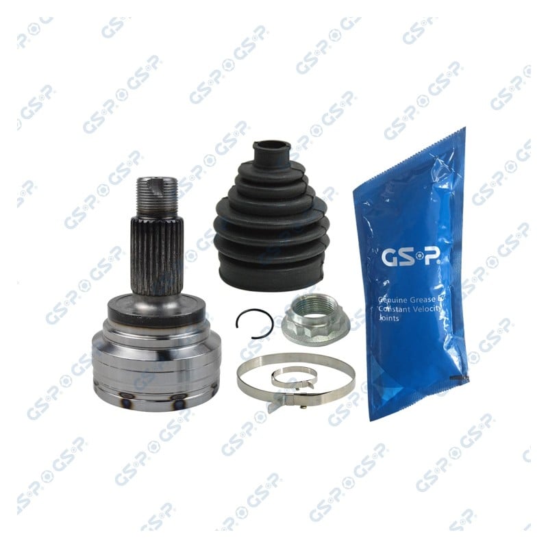Homokineet reparatie set, aandrijfas Achteras links, Achteras rechts, Wielzijde