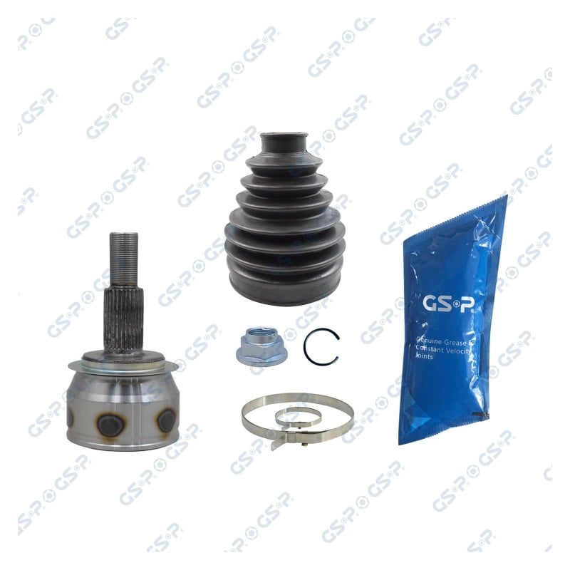 Homokineet reparatie set, aandrijfas Vooras links, Vooras rechts, Wielzijde