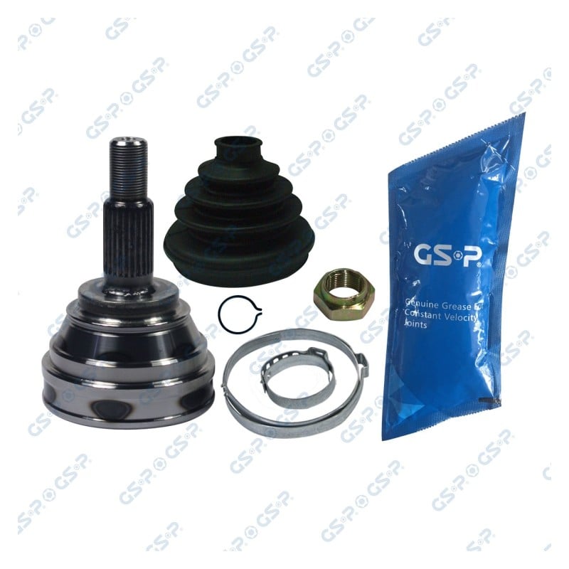 Homokineet reparatie set, aandrijfas Achteras links, Achteras rechts, Wielzijde