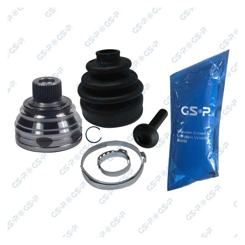 Homokineet reparatie set, aandrijfas Vooras, Wielzijde