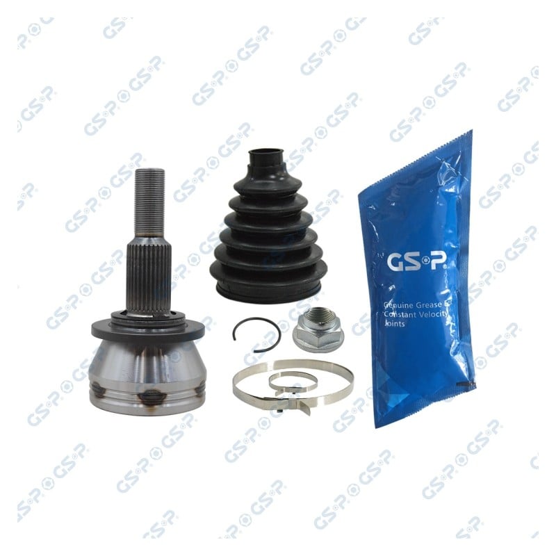 Homokineet reparatie set, aandrijfas Achteras links, Achteras rechts, Wielzijde