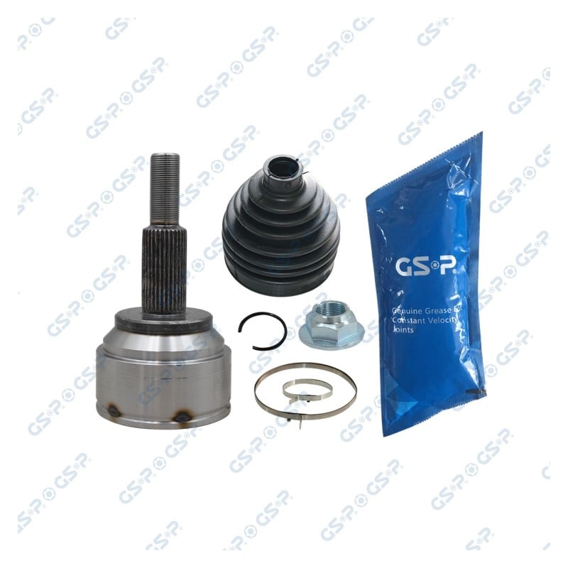 Homokineet reparatie set, aandrijfas Achteras links, Achteras rechts, Wielzijde
