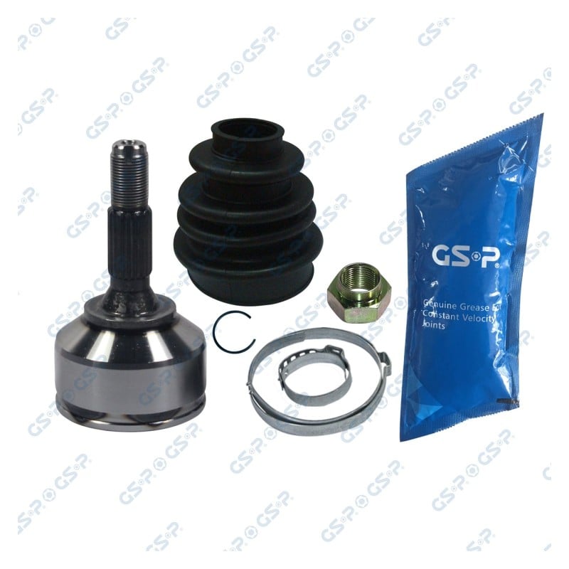 Homokineet reparatie set, aandrijfas Vooras links, Wielzijde