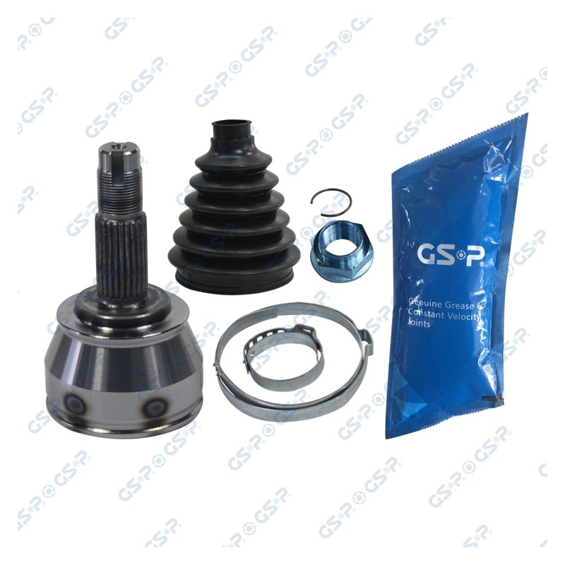 Homokineet reparatie set, aandrijfas Vooras links, Vooras rechts, Wielzijde