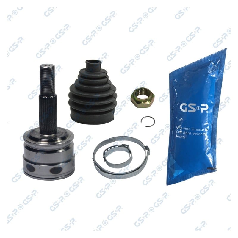 Homokineet reparatie set, aandrijfas Vooras links, Wielzijde