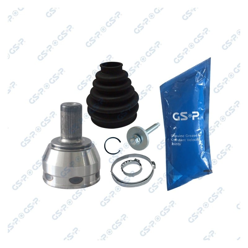 Homokineet reparatie set, aandrijfas Vooras links, Wielzijde