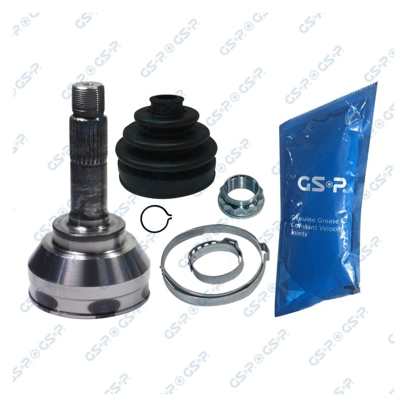 Homokineet reparatie set, aandrijfas Vooras links, Vooras rechts