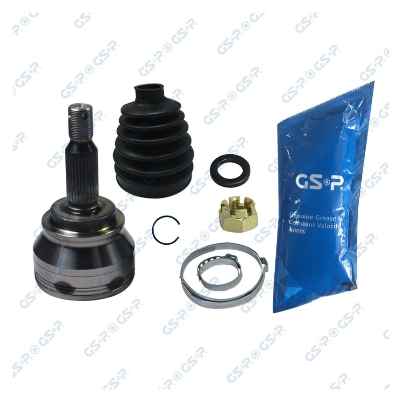 Homokineet reparatie set, aandrijfas Vooras links, Wielzijde