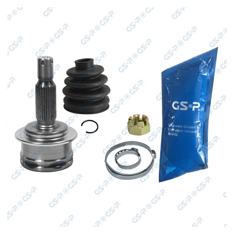 Homokineet reparatie set, aandrijfas Achteras links, Achteras rechts, Wielzijde