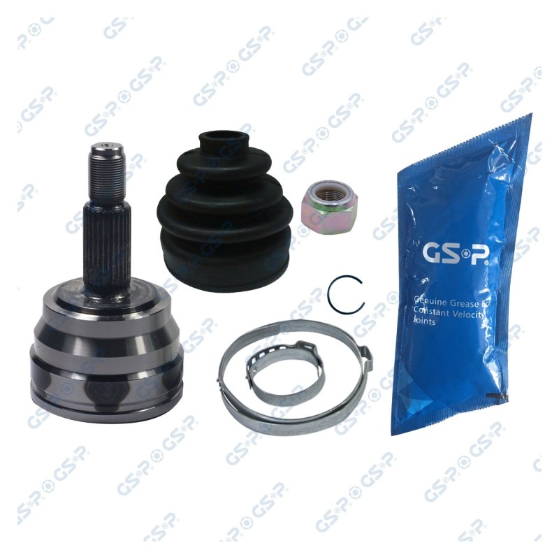 Homokineet reparatie set, aandrijfas Vooras links, Vooras rechts