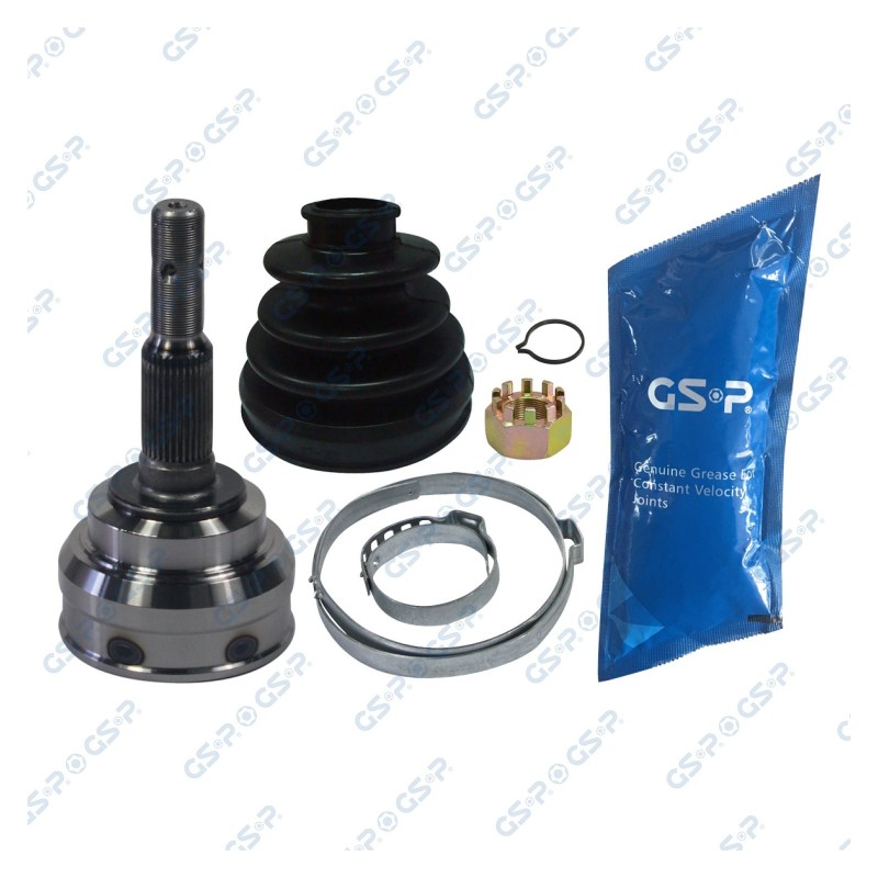 Homokineet reparatie set, aandrijfas Vooras links, Vooras rechts