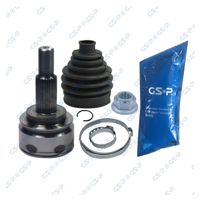 Homokineet reparatie set, aandrijfas Vooras links, Vooras rechts