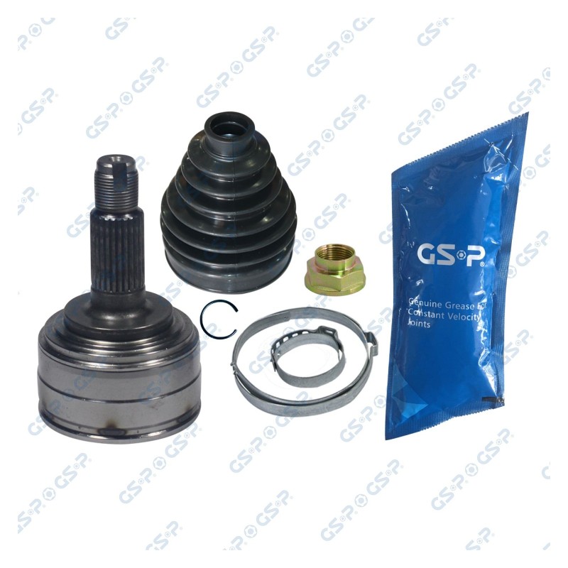 Homokineet reparatie set, aandrijfas Vooras, Wielzijde